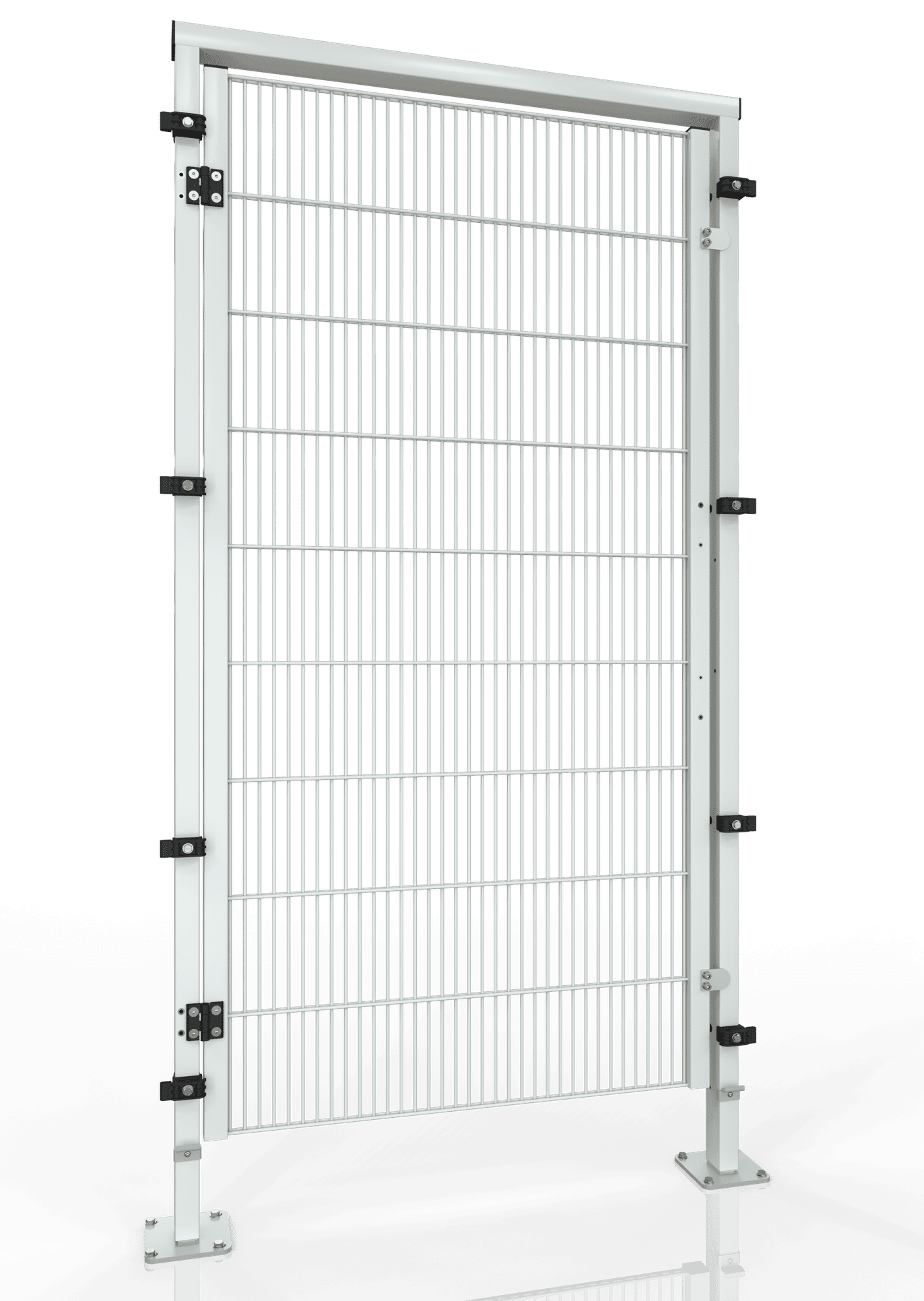 1 FLG. DREHTÜR DIN LINKS ECONFENCE® HIGH LINE GH01 1400x2000 RAL 7035