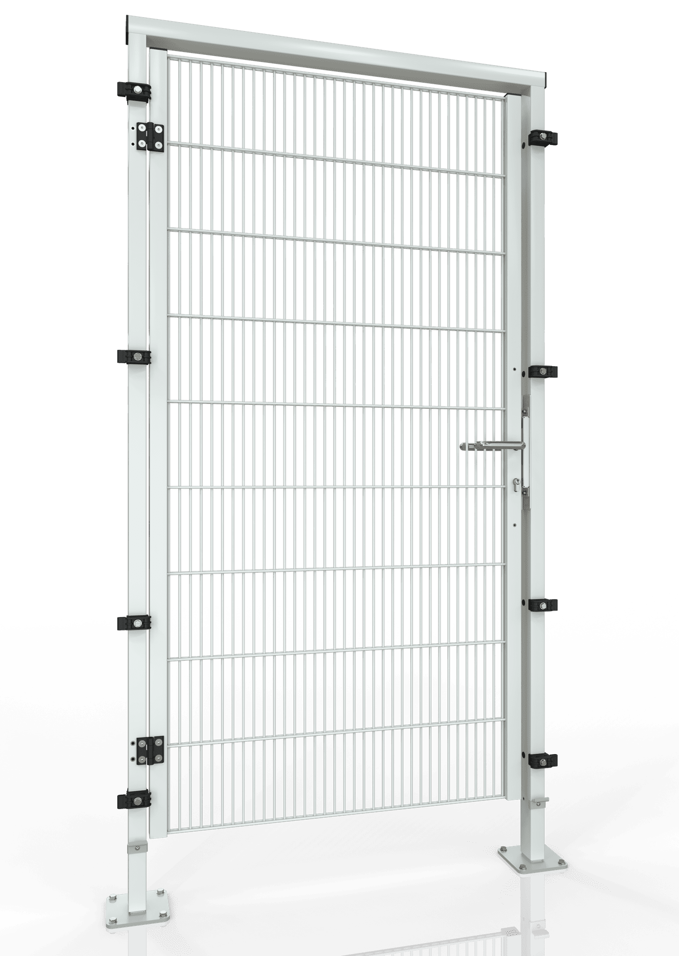 1 FLG. DREHTÜR DIN LINKS ECONFENCE® HIGH LINE BT01 1400x2000 RAL 7035