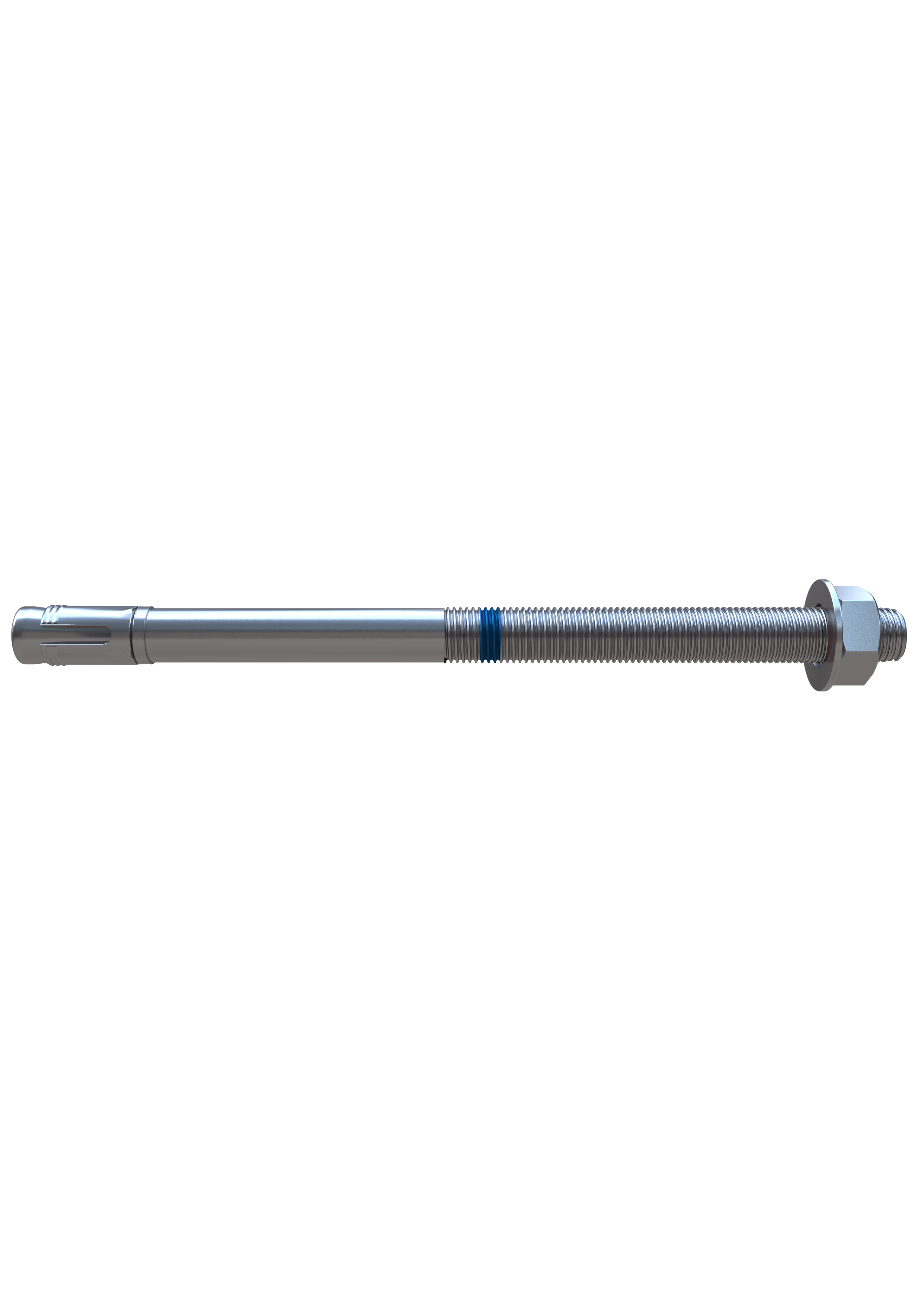 Segmentanker Edelstahl - M10X153 FÜR HYGIENEFENCE® PFOSTENFUSS