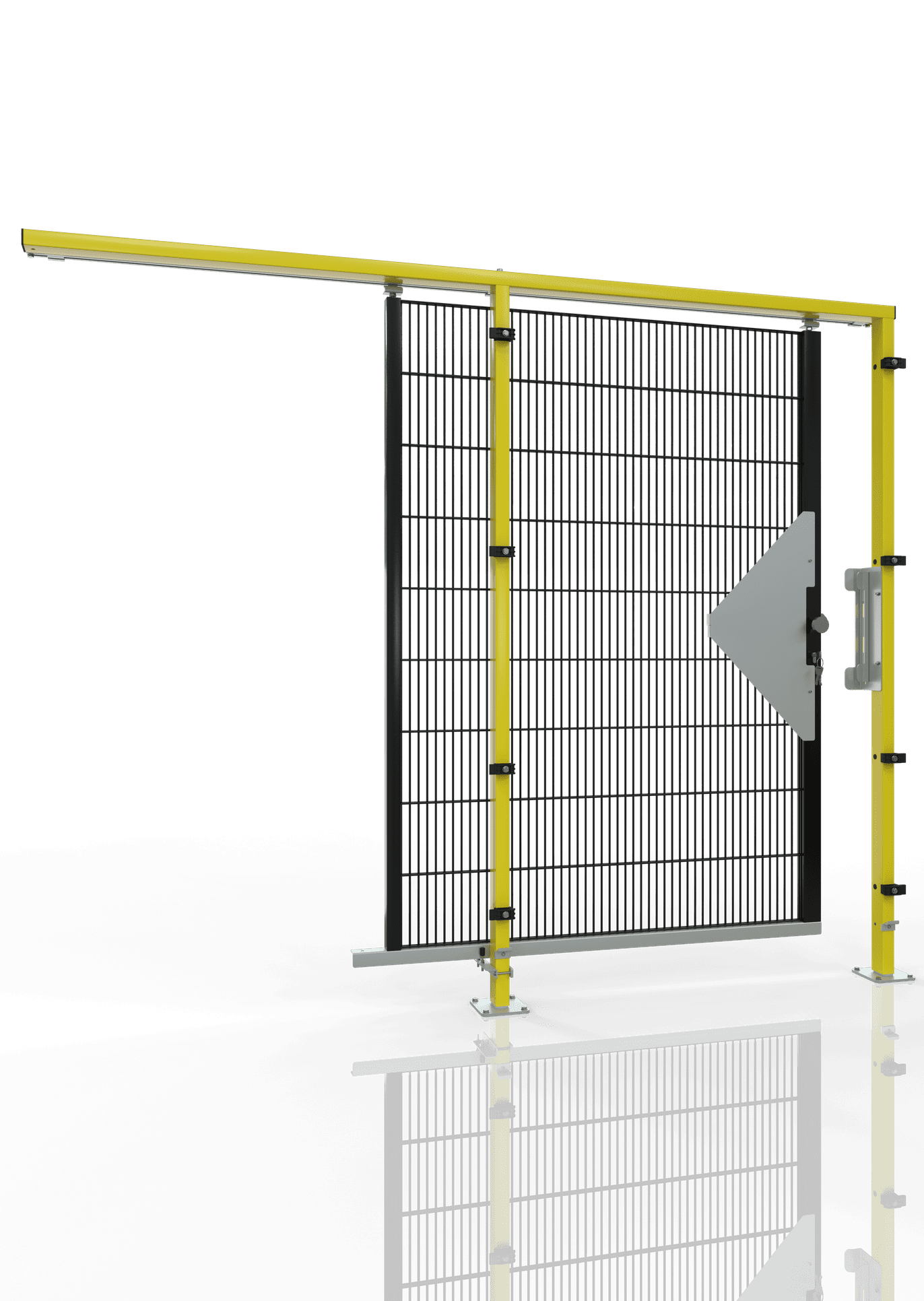 1 FLG. SCHIEBETÜR DIN LINKS ECONFENCE® MEDIUM LINE TS01 1000x2000 RAL 1021-9005