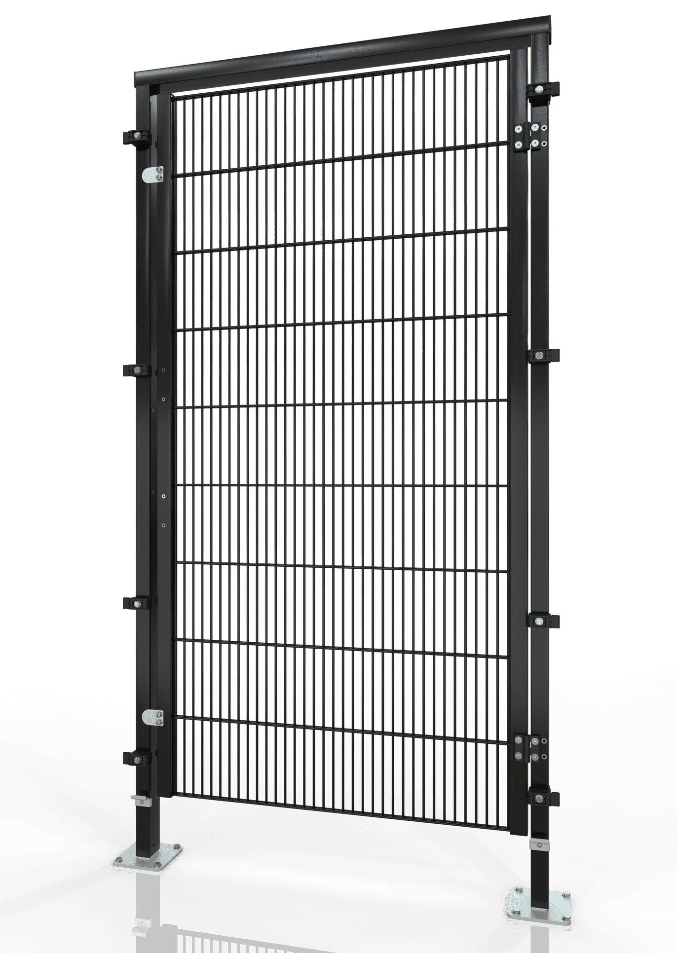 Drehtür für Maschinenschutzgitter ECONFENCE® BASIC LINE GH01 1000x2000 RAL9005